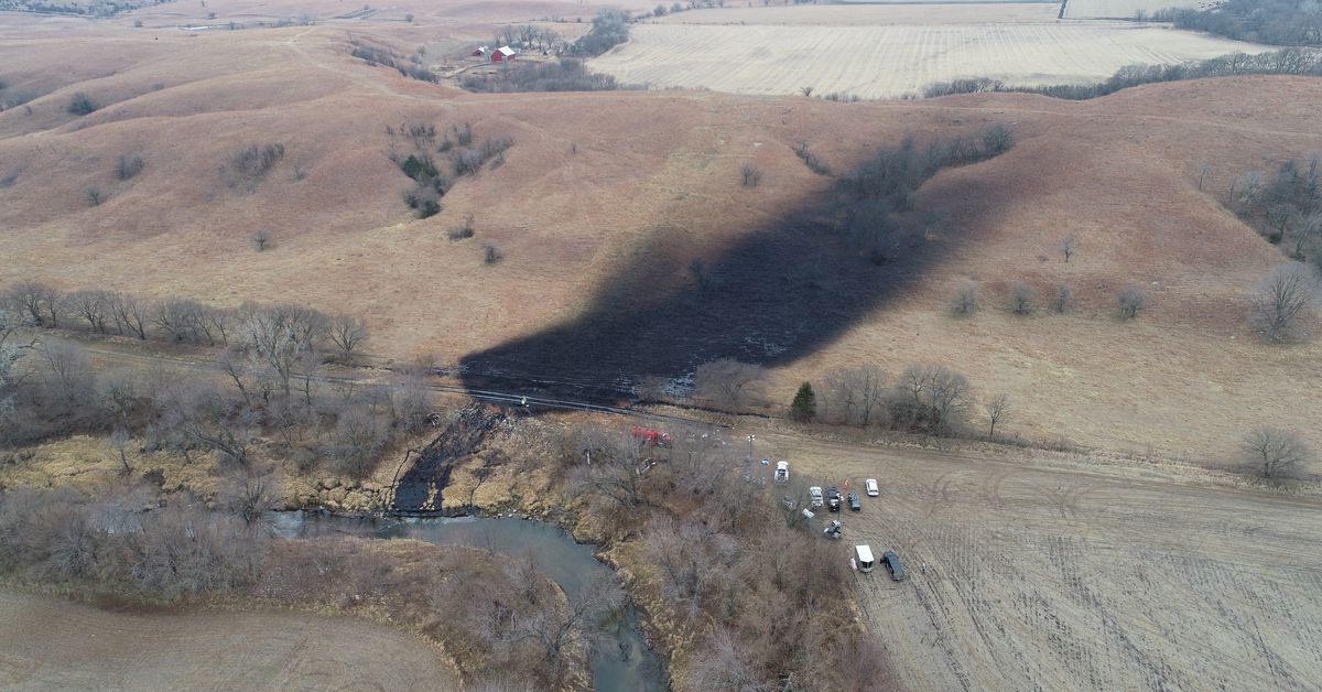 TC Energy termine la récupération du pétrole du ruisseau Kansas dans le déversement de Keystone