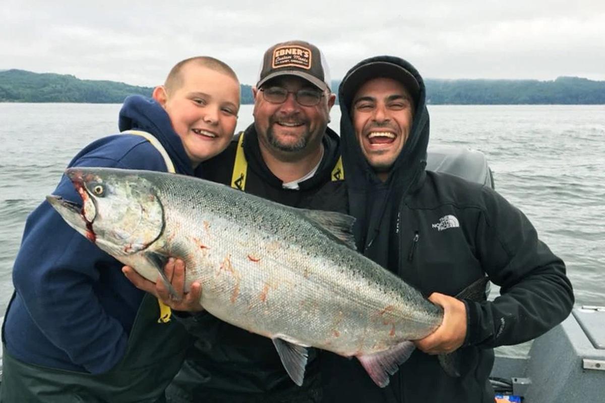 La pêche au saumon est très populaire en Oregon