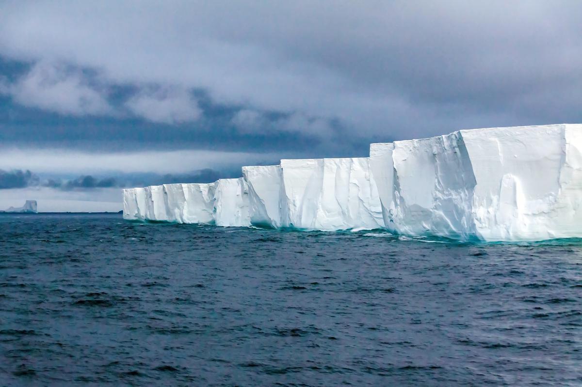 L'A23a est une grande plate-forme Helada à la dérive