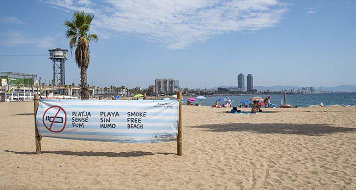 Playa sin humo à Barcelone