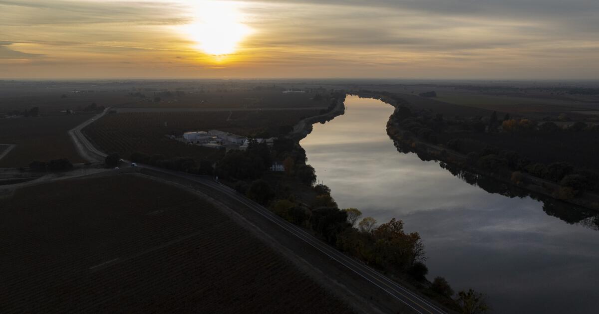 Le coût du tunnel d'eau en Californie est estimé à 20 milliards de dollars