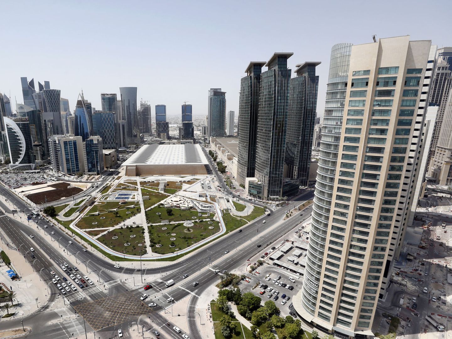 Le Qatar est le pays le plus non durable de la planète.  (EFE/Alberto Estévez)