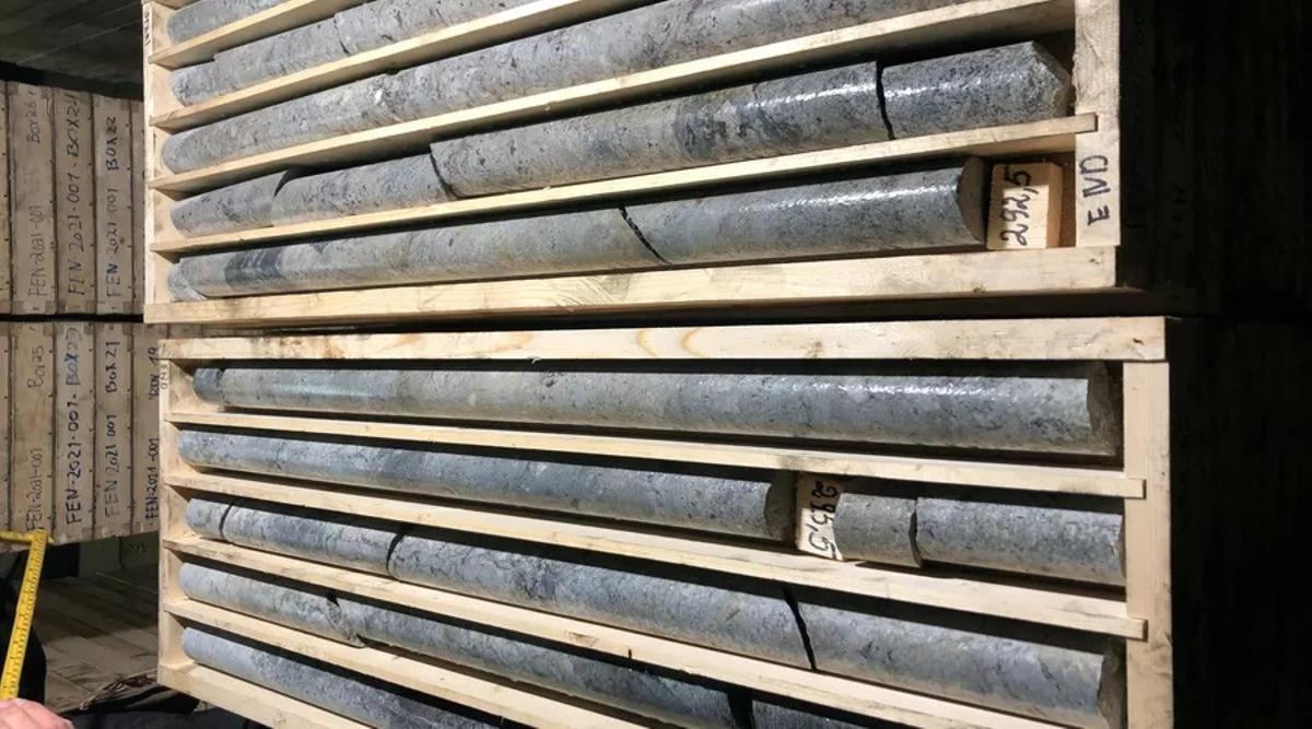 Muestras extraídas del subsuelo dans la zone