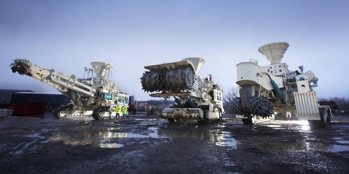 Machines minières sous-marines