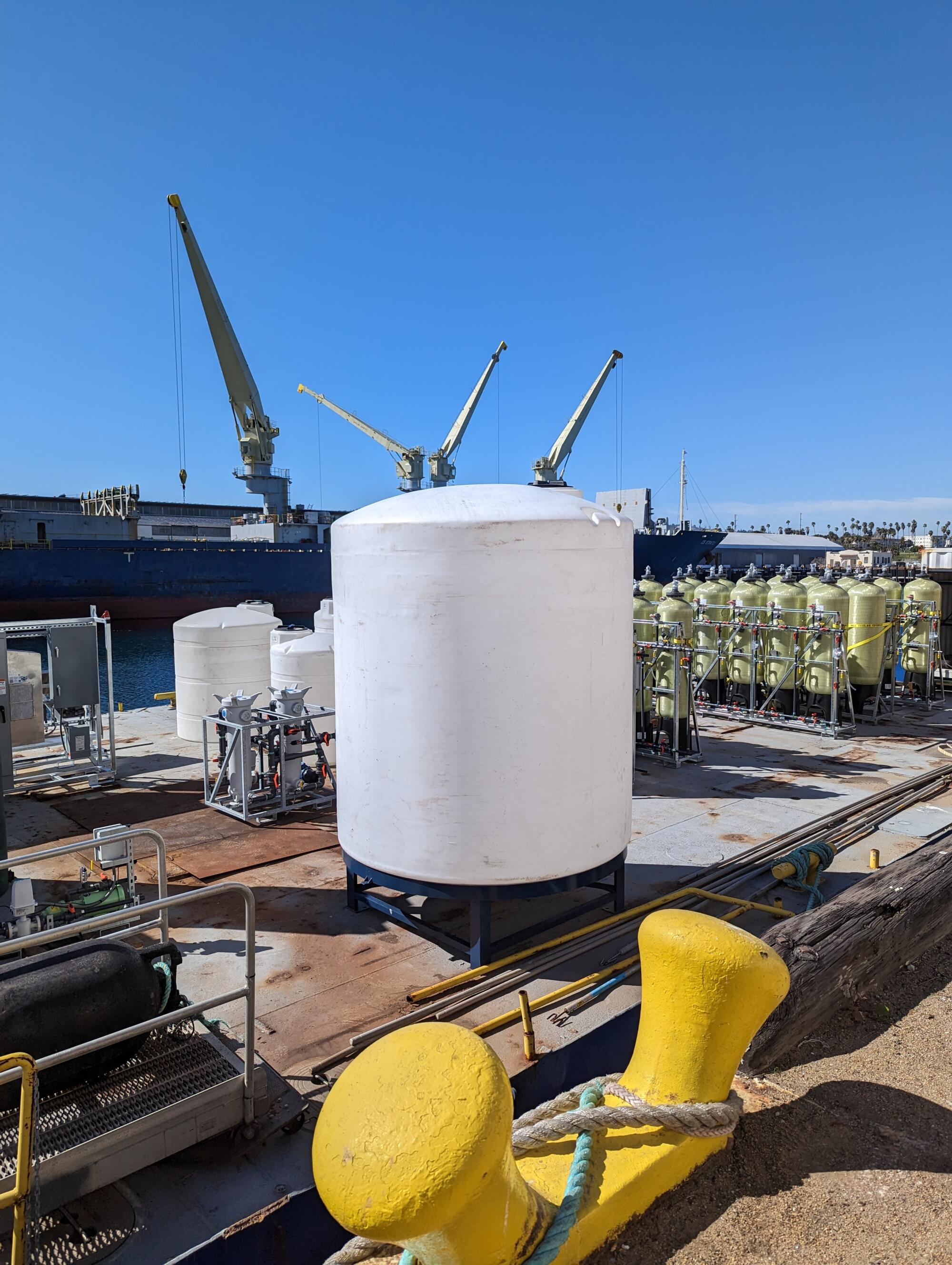 L'installation d'Equatic à San Pedro travaille à éliminer le CO2 de l'atmosphère en utilisant l'océan.
