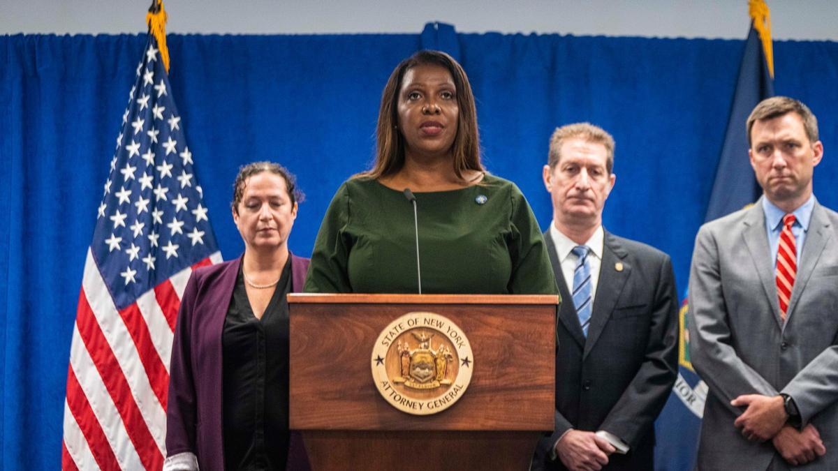 La fiscalité générale de Nueva York, Letitia James