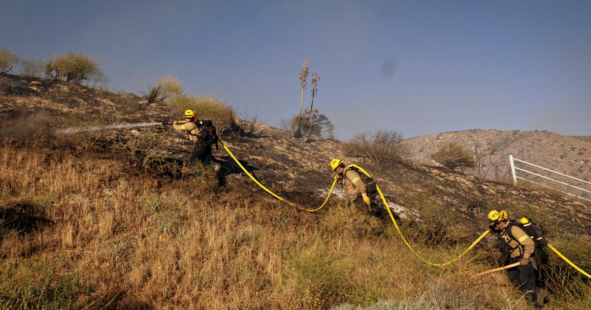 Les incendies de forêt se propagent à travers la Californie alors que des vents chauds et violents attisent les flammes