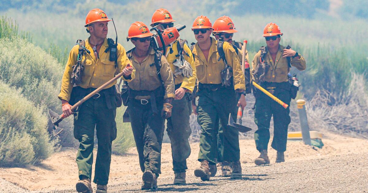 Les risques d’incendies de forêt en Californie sont accrus par le prochain dôme thermique