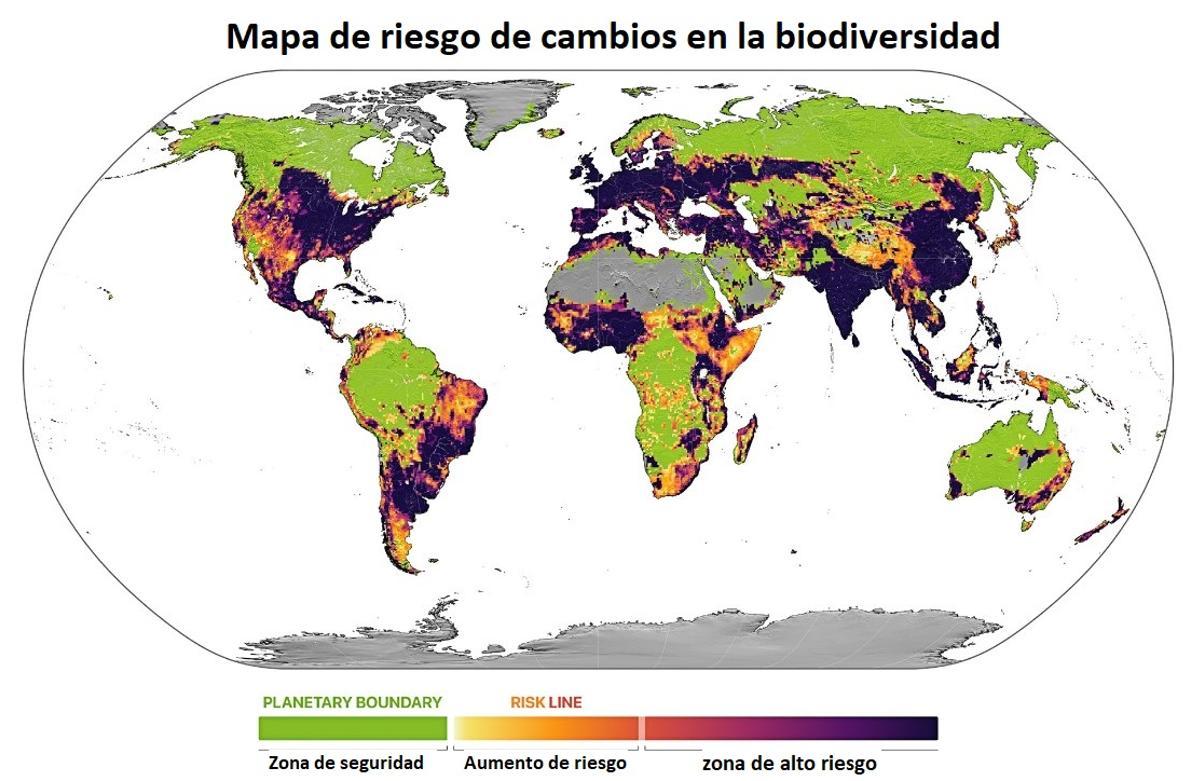 Changements dans la biosphère