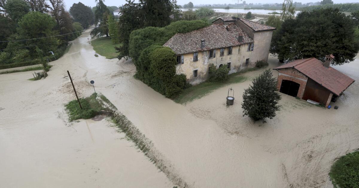 Les inondations menacent de nouvelles zones en Europe centrale et en Italie
