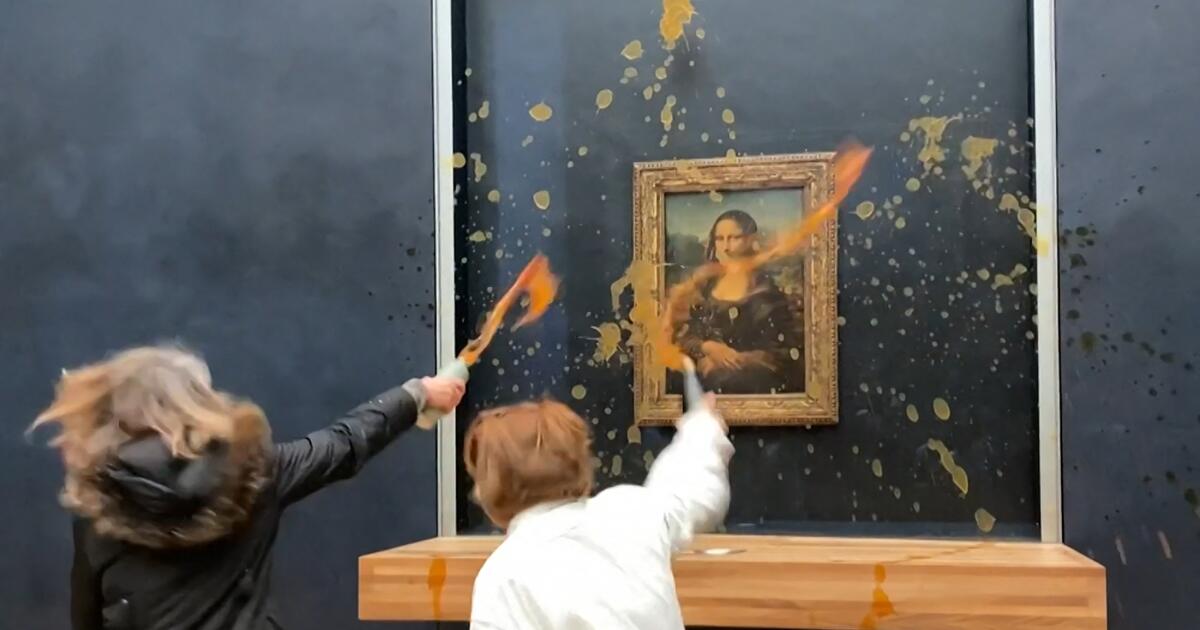 Mais les militants pour le climat ont le monopole de la protestation artistique, pour l'instant