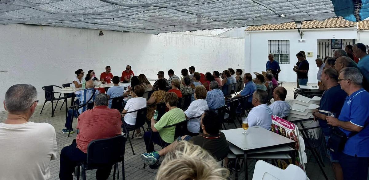 Los afectados tratan de evitar la ejecución de las obras