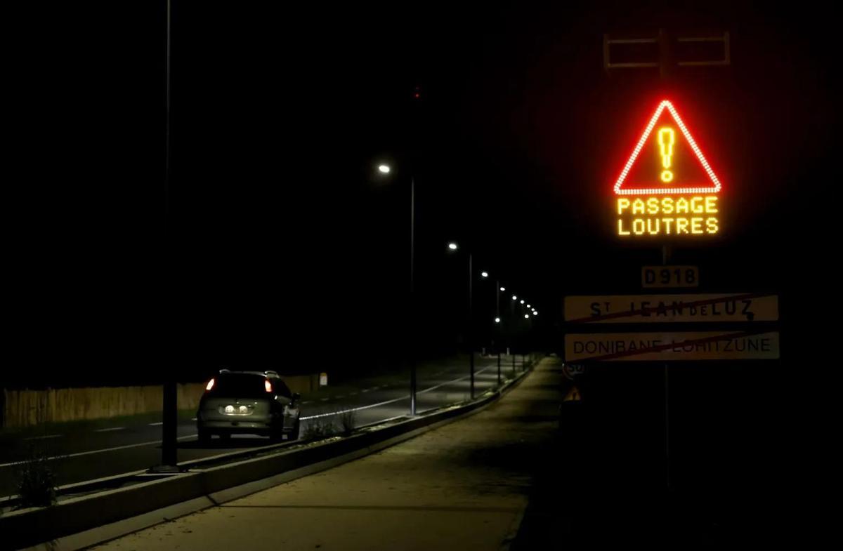Signalisation lumineuse du pas préféré des nutriments.