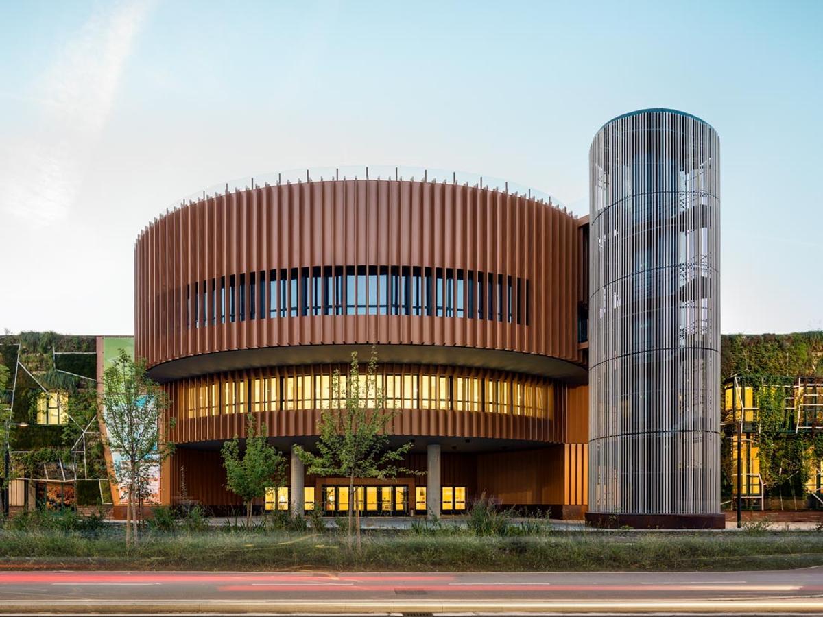 Le palais des congrès de Vitoria, construit selon le critère « Passivhaus »