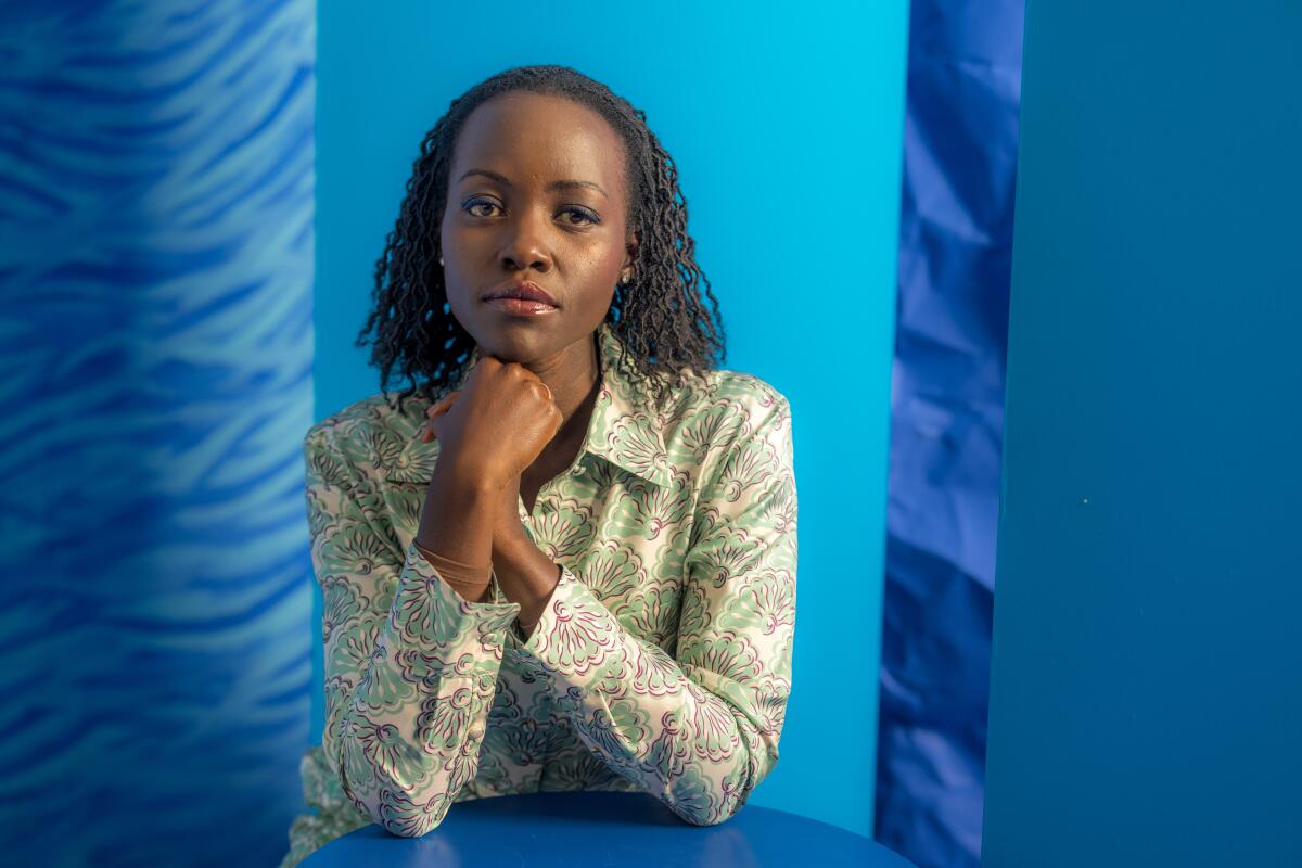 Lupita Nyong'o du film "Le robot sauvage."