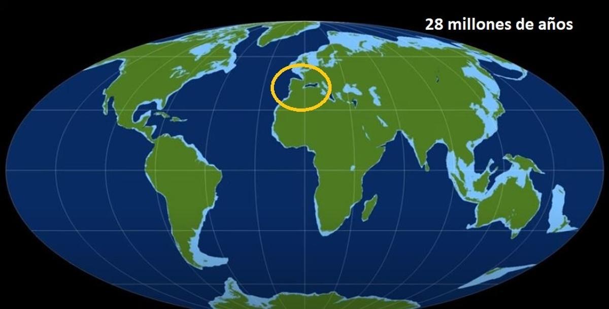 La Península Ibérica, en el círculo