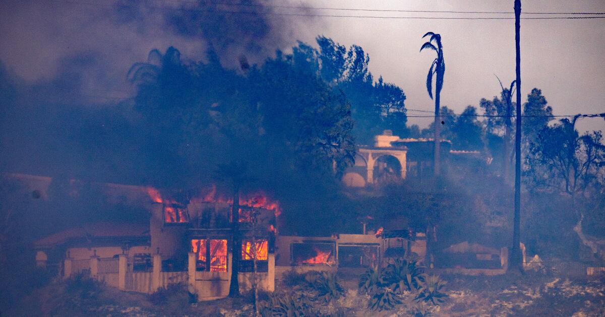 Là où le sud de la Californie, Edison a coupé l'électricité à cause du vent et du risque d'incendie