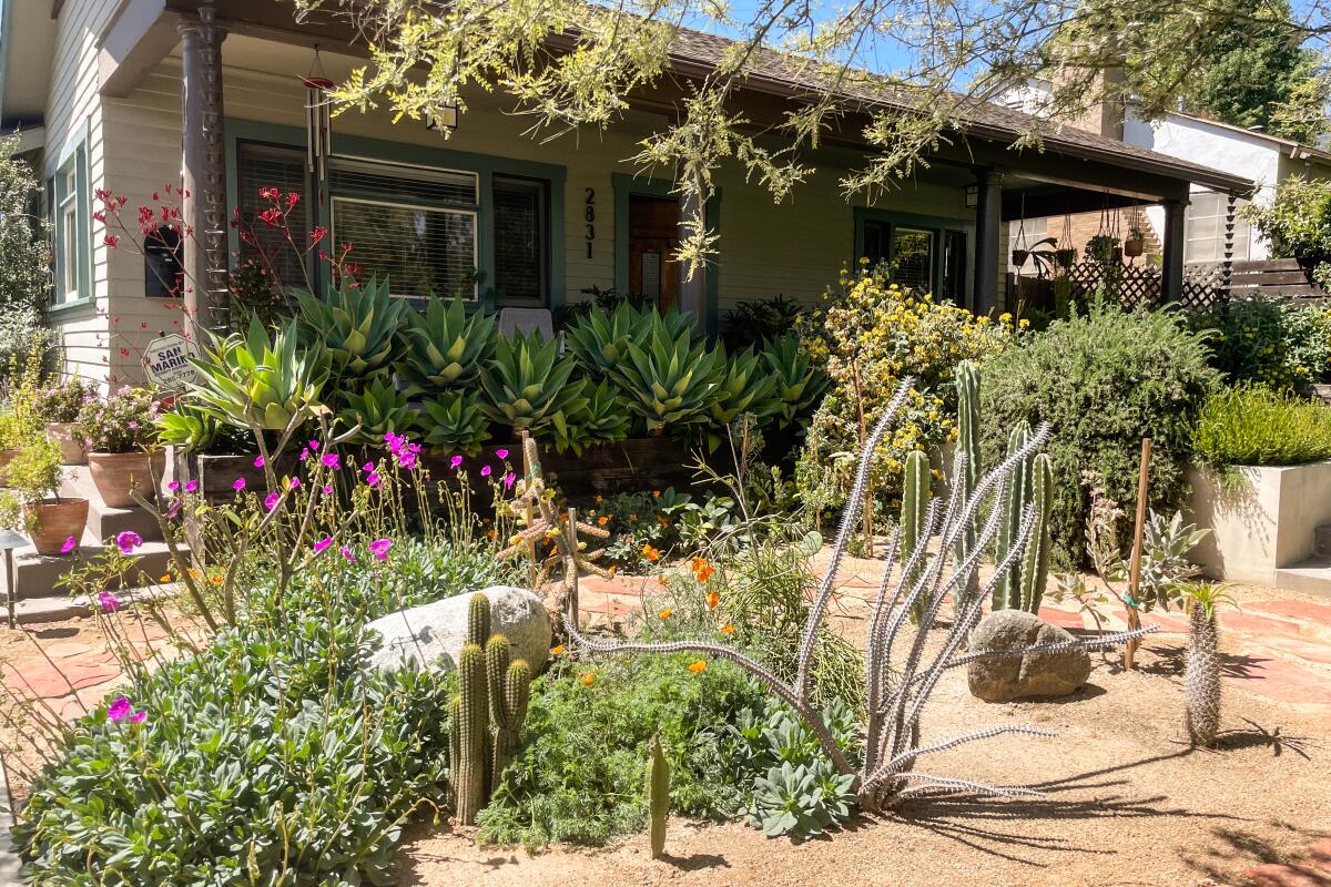 La maison d'Altadena de Chris Maddox et Thomas Renaud avant qu'elle ne brûle