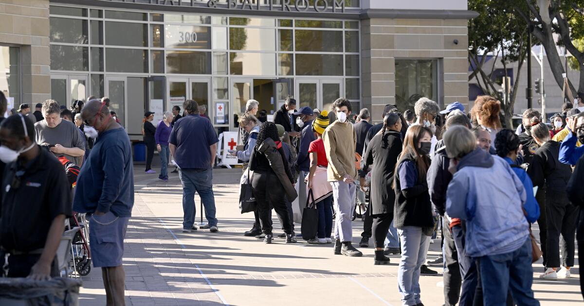 La grippe intestinale se propage parmi les personnes évacuées du refuge de Pasadena