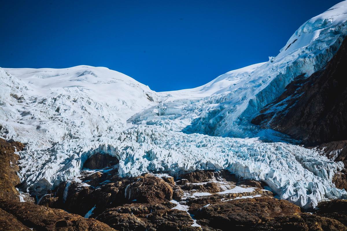 Los glaciares de los alpes han rétrodido un 40% en periodo