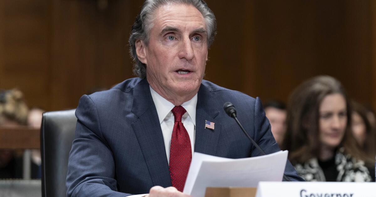 Le Sénat Oks Burgum comme secrétaire à l'intérieur, chargé de faire augmenter le forage