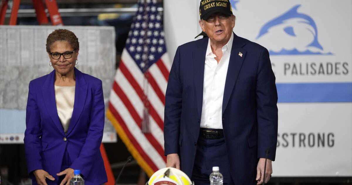 Que sait Trump sur California Water? Beaucoup moins qu'il ne l'admettre