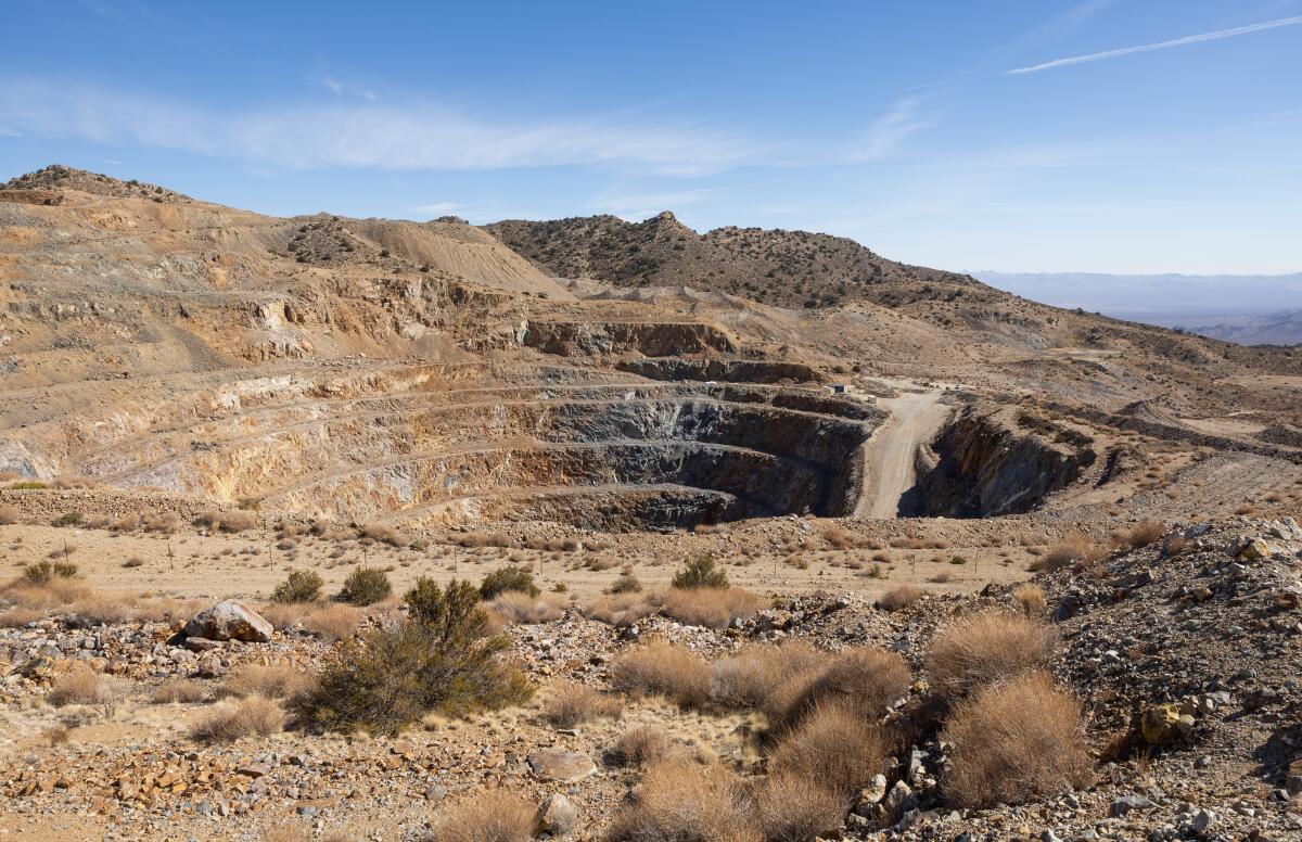 La mine Colisée dans le comté de San Bernardino