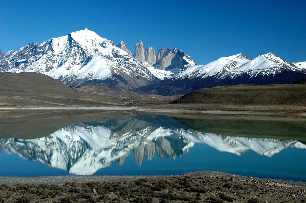 Vista de los Andes en Argentine