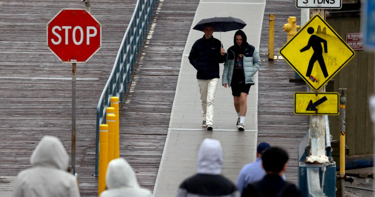 La pluie qui va frapper le sud de la Californie au milieu des avertissements des inondations