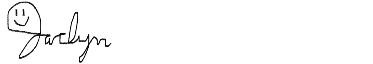 La signature de Jaclyn Cosgrove