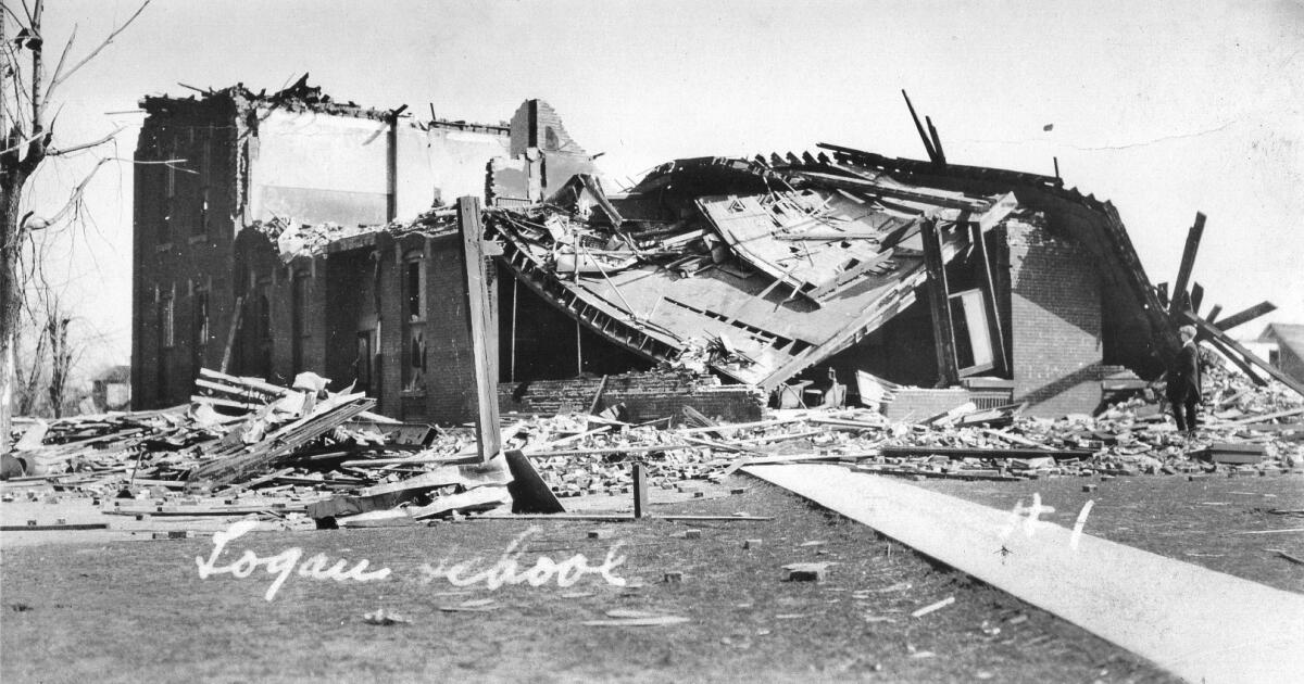 Tri-State Tornado, le plus meurtrier de l'histoire des États-Unis enregistrée, a déchiré le Midwest il y a 100 ans