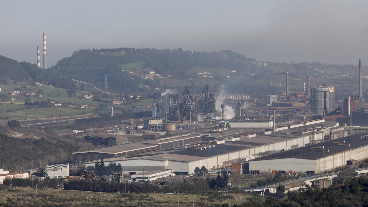 Boina de contamination à Gijón.