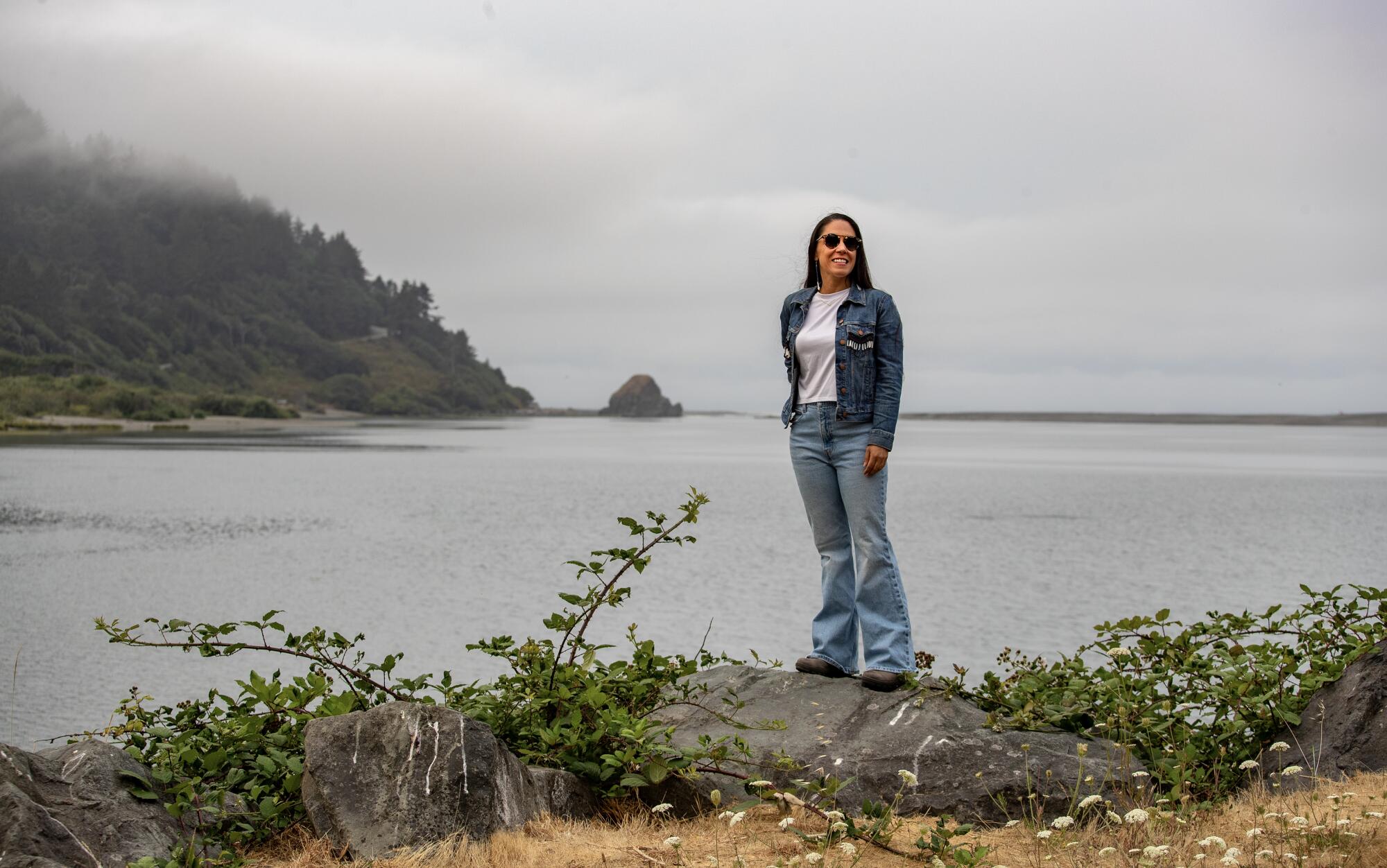 L'avocat tribal de Yurok Amy Bowers Cordalis.