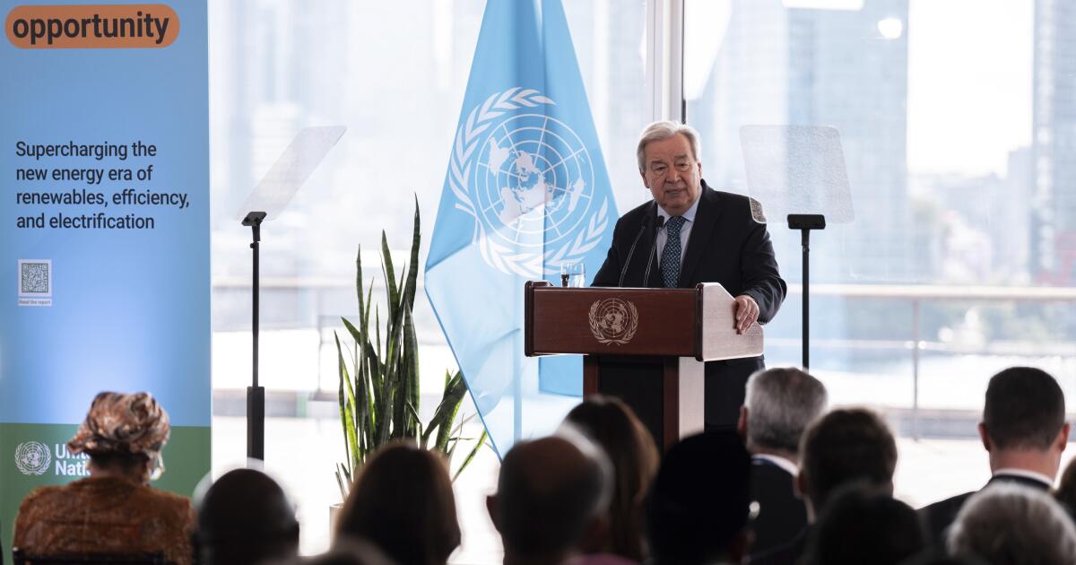 L'ONU appelle l'industrie technologique à gérer l'IA sur 100% d'énergie renouvelable d'ici 2030