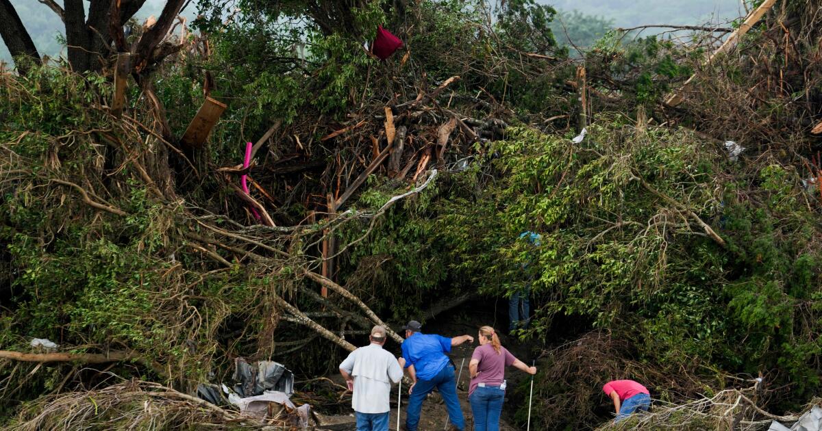 Le Texas Flood met en évidence le risque de climat mortel à des conditions météorologiques extrêmes