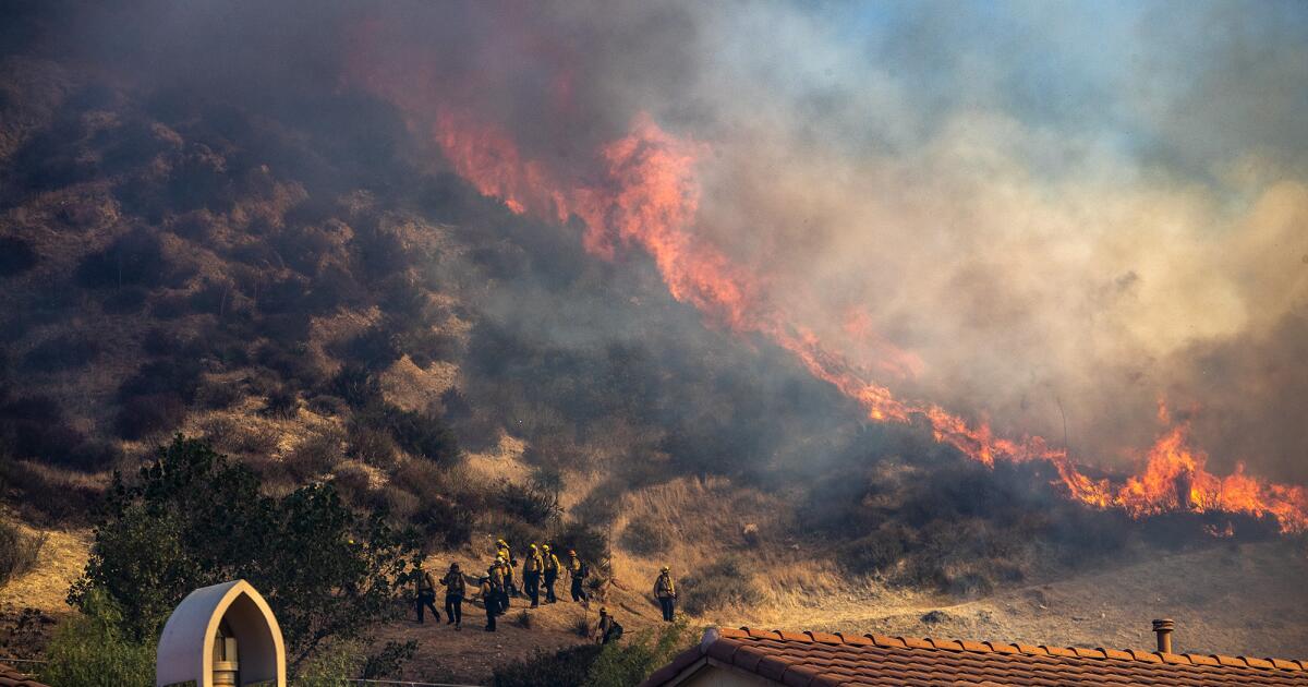 Les États-Unis affirment que l'équipement d'Edison a déclenché l'incendie de Saddle Ridge en 2019