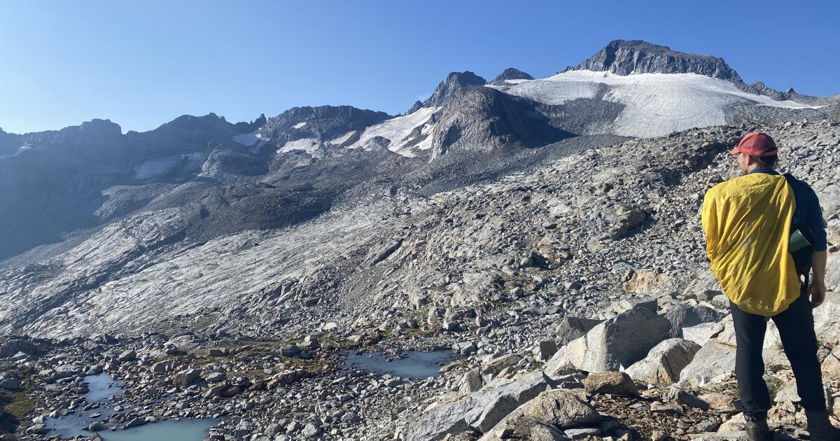 Les glaciers restants de la Sierra Nevada en Californie disparaissent