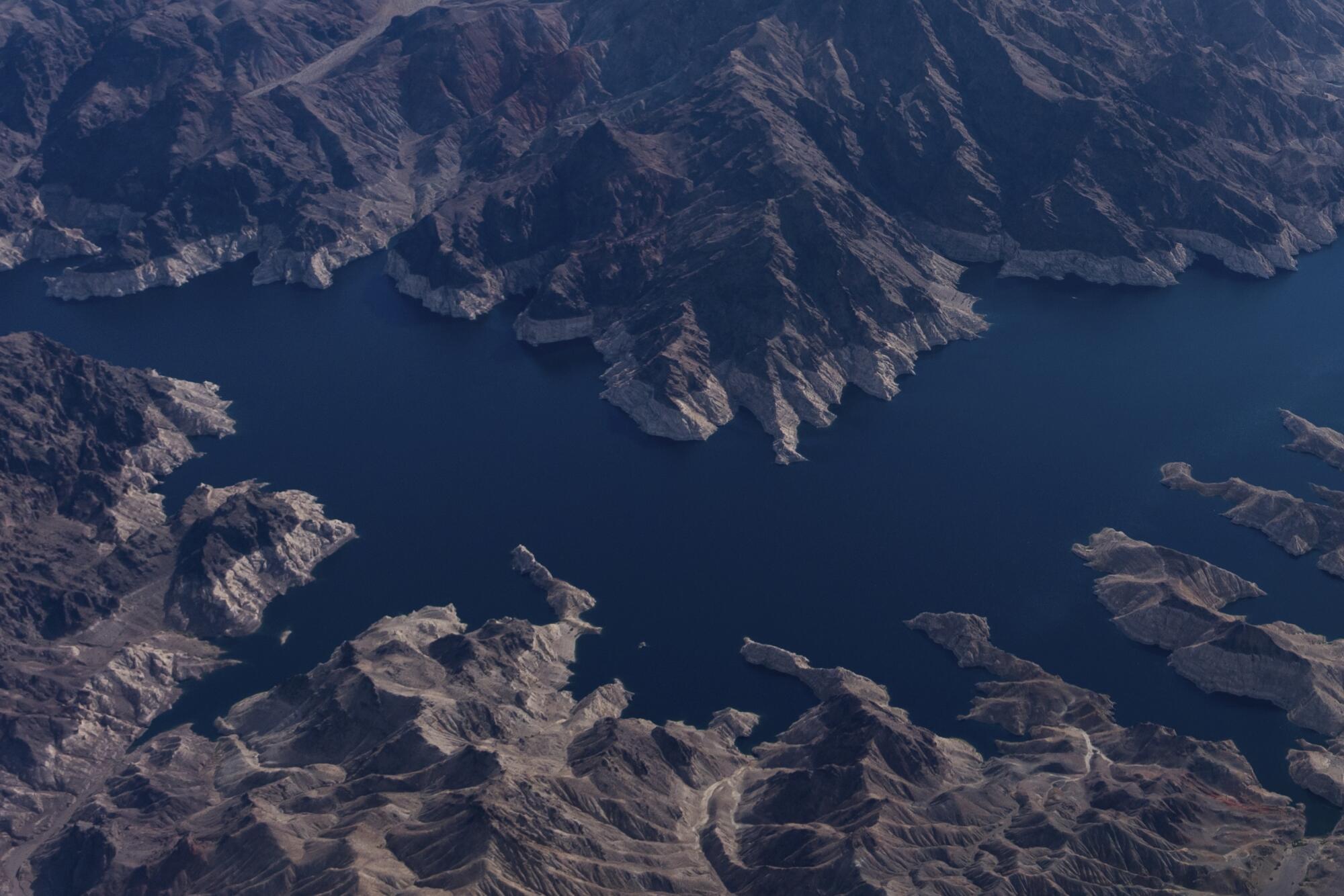 Le lac Mead, le plus grand réservoir de la rivière, présenté l'année dernière, n'est désormais rempli qu'à 31 %.