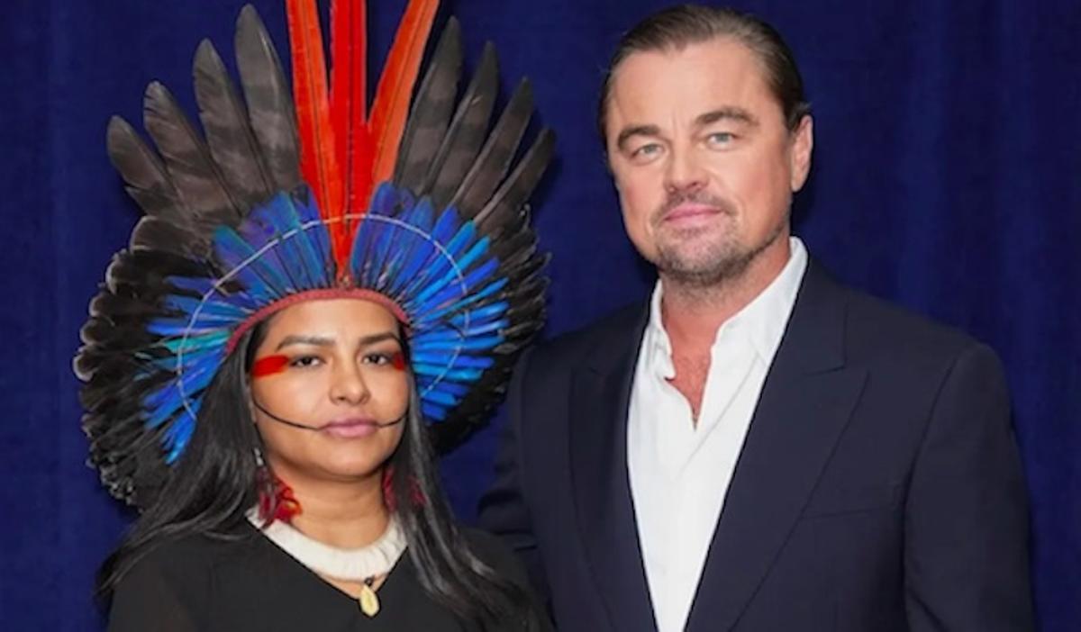 Leonardo Dicaprio et le protagoniste de « Yanuni »