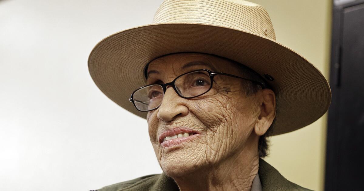 Betty Reid Soskin, la plus ancienne garde-forestière « pionnière » du parc national, est décédée à 104 ans