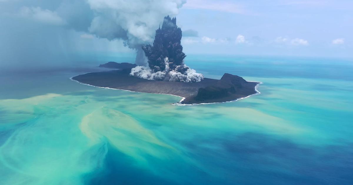 Éruption de la Hunga Tonga, dans le Pacifique tropical