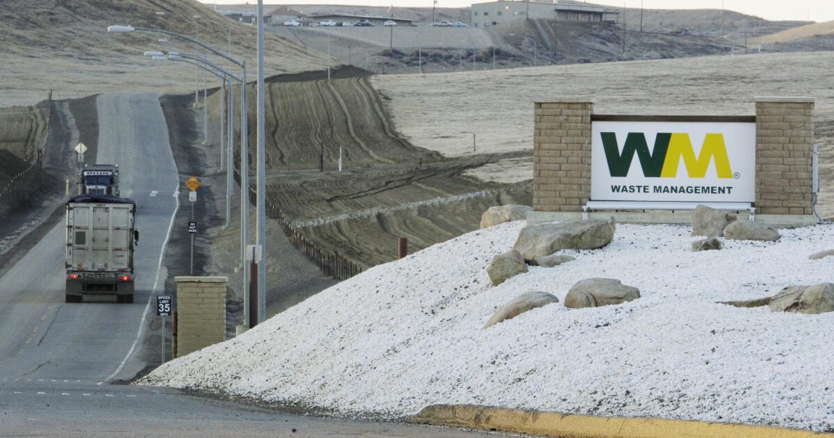 Le nouveau plan californien sur les déchets dangereux inquiète les écologistes