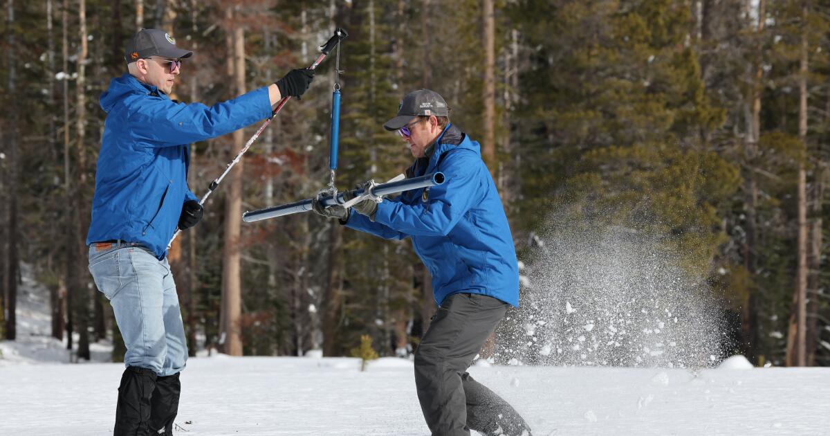 Les récentes tempêtes ont renforcé le manteau neigeux de la Californie, mais il reste encore un long chemin à parcourir