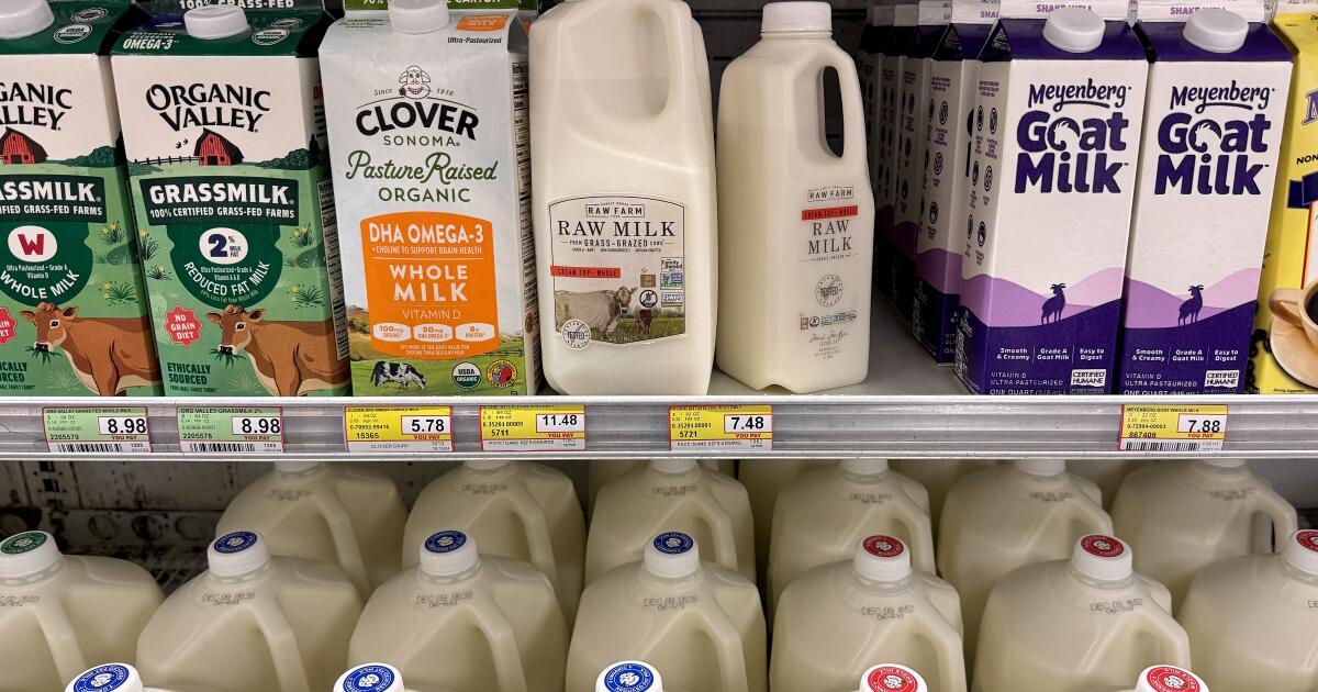 Pourquoi les cartons de lait californiens pourraient perdre leur symbole de recyclage tant convoité