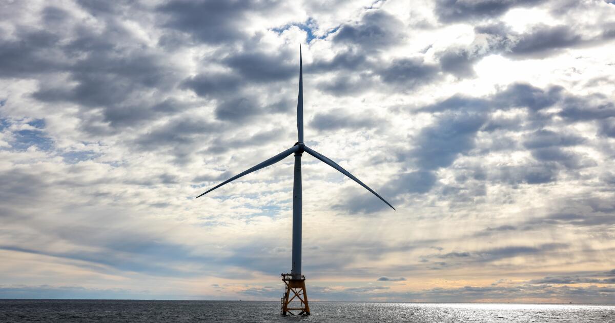 Un juge annule l'ordonnance de Trump bloquant le développement de l'énergie éolienne