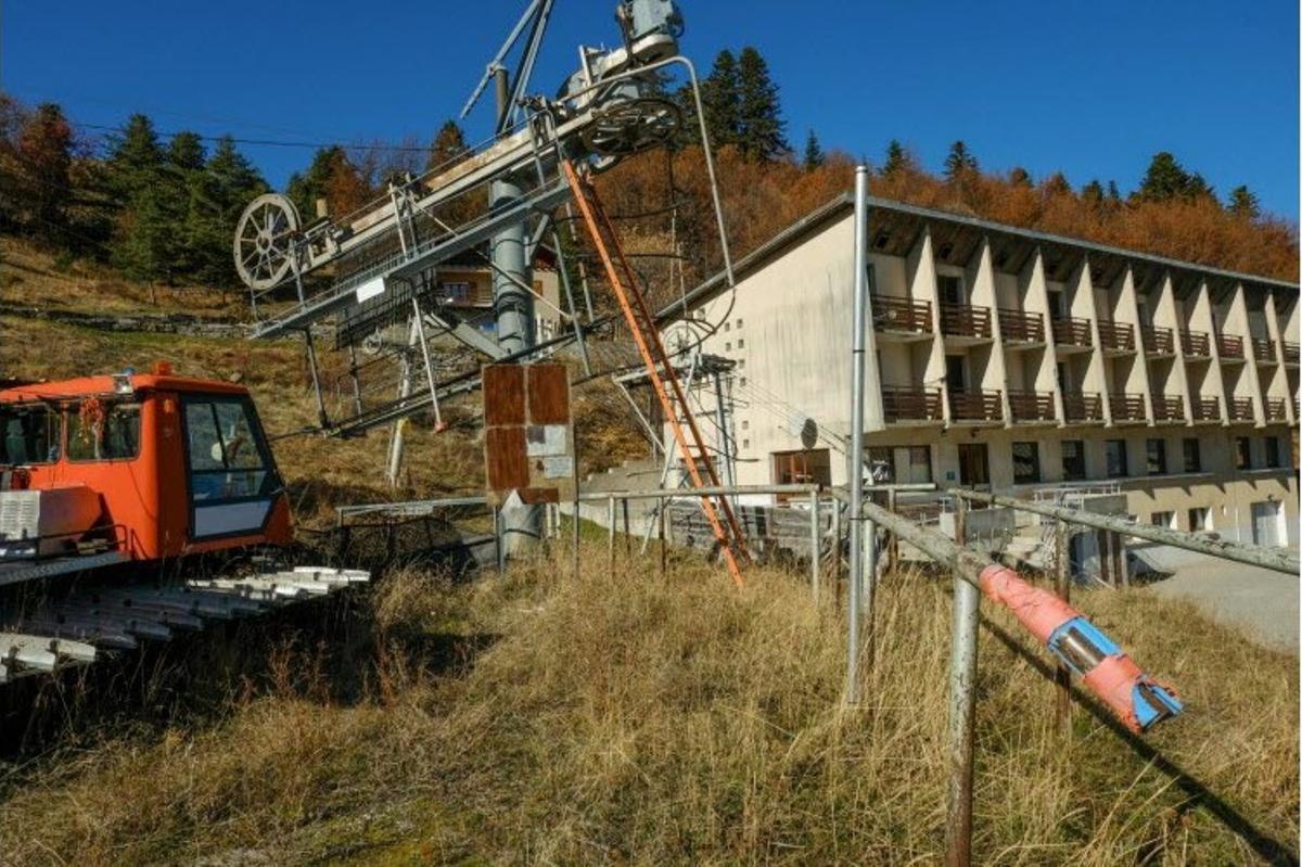 État en que se trouve la station vétéran de Céuze, dans les Alpes françaises