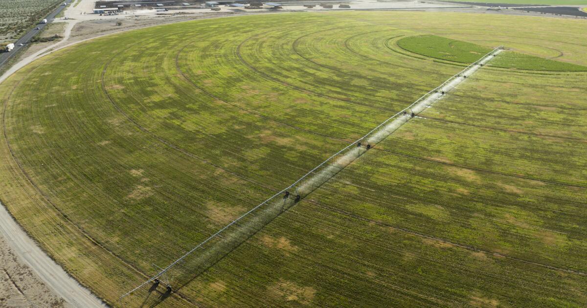 L'Arizona va limiter le pompage des eaux souterraines dans les zones durement touchées