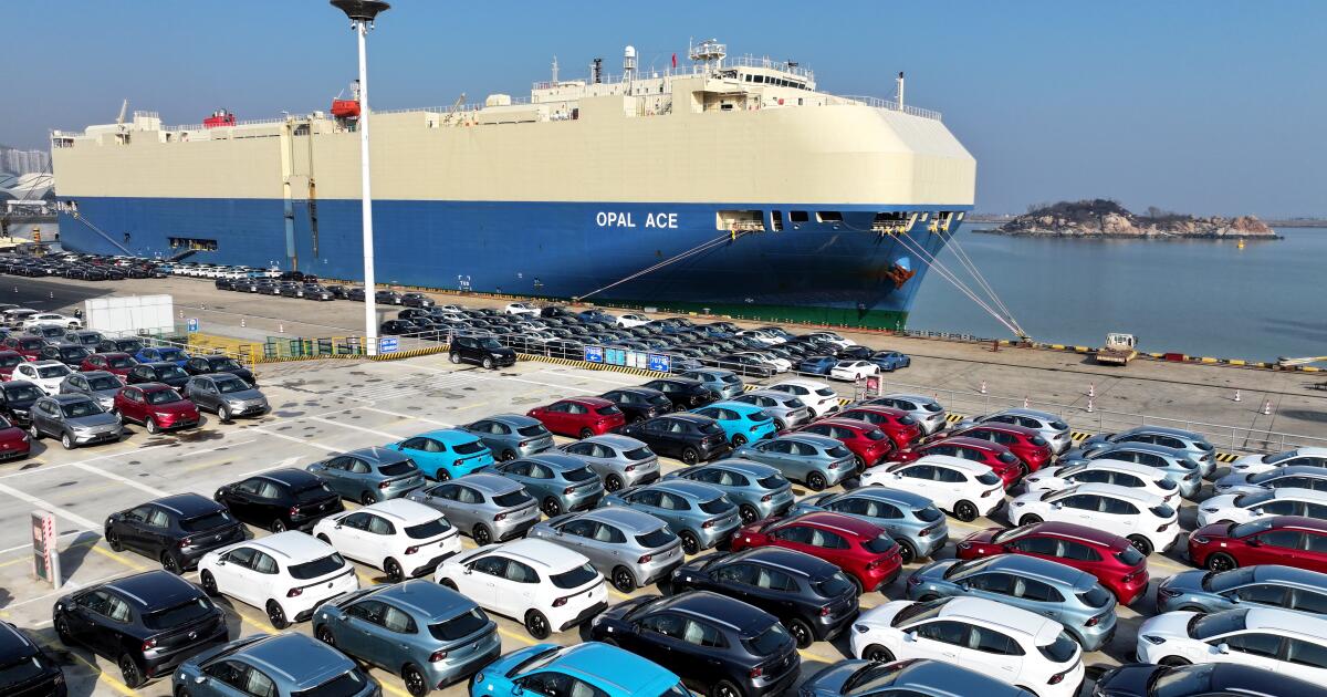 L'accord Canada-Chine sur les véhicules électriques salué par le flic californien de la qualité de l'air