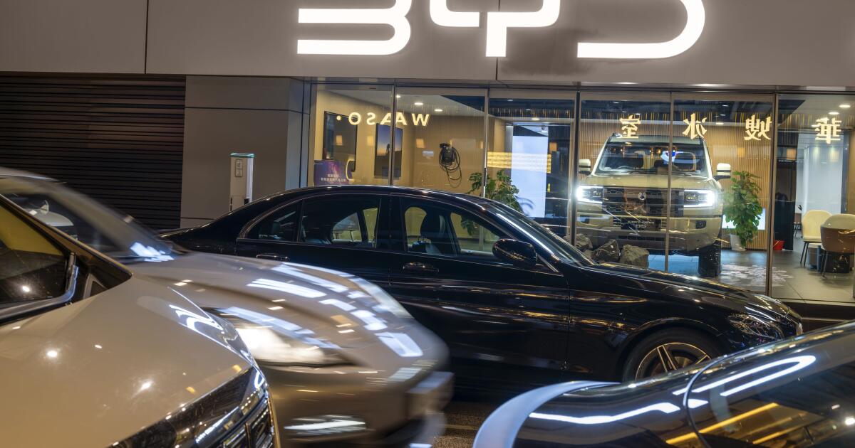 Tesla détrôné en tant que premier constructeur mondial de véhicules électriques