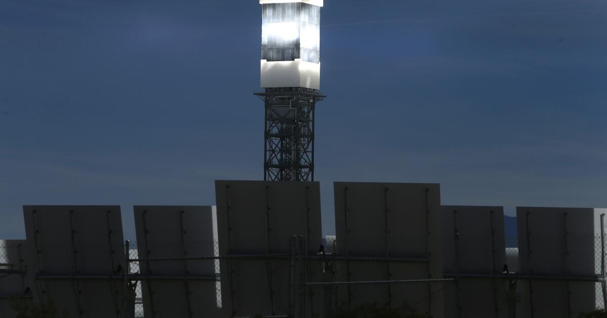 Trump et Biden souhaitent tous deux la fermeture de cette installation solaire californienne. L'État a d'autres projets